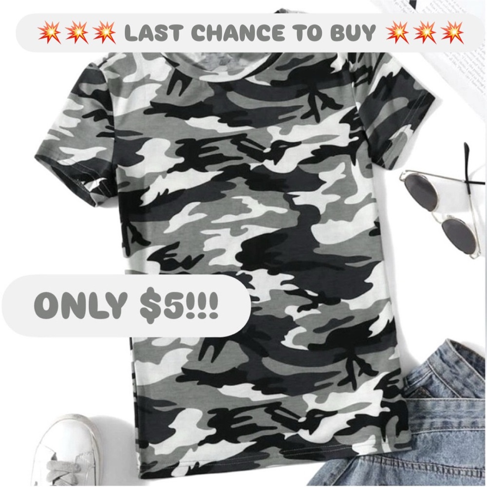 Camo Tee //